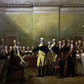 General Washington Resigning His Commission Painting by War Is Hell Store General Washington Resigning His Commission Painting by War Is Hell Store