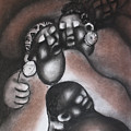 Generations Of Love Painting by David Mbele Generations Of Love Painting by David Mbele