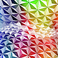 Geo Rainbow Sphere by Edward Fielding Geo Rainbow Sphere by Edward Fielding