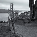 Golden Gate On Summer Morning Bw Photograph by Jonathan Nguyen Golden Gate On Summer Morning Bw Photograph by Jonathan Nguyen