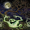 Ghost Tree Digital Art by Kevin Middleton Ghost Tree Digital Art by Kevin Middleton