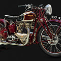 Girder Fork Triumph by Andy Romanoff