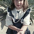 Girl with Tooth and Cactus Photograph by Jeremy Butler Girl with Tooth and Cactus Photograph by Jeremy Butler