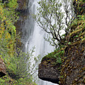 Glacial Waterfall Near Icelandic Seljalandsfoss by Bruce Gourley
