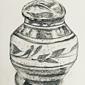 Glazed Tea Caddy by Caroline Street
