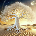 Glowing Tree Of Life by Kathy Baccari