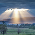 God Rays 2 Photograph by Randy Robbins God Rays 2 Photograph by Randy Robbins