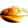 Gold handpan Digital Art by Alexa Szlavics Gold handpan Digital Art by Alexa Szlavics
