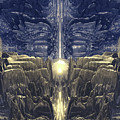 Golden Fractal Environment Digital Art by Phil Perkins Golden Fractal Environment Digital Art by Phil Perkins