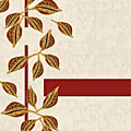 Golden Seed Pods Red Bar Digital Art by Sand And Chi Golden Seed Pods Red Bar Digital Art by Sand And Chi
