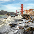 Golden Splash Photograph by Gary Geddes Golden Splash Photograph by Gary Geddes