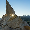 Golden sunbeams, rocks and blue sky Photograph by Adriana Mueller Golden sunbeams, rocks and blue sky Photograph by Adriana Mueller