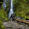 Goldstream Park Waterfalls Photograph by Bill Cubitt Goldstream Park Waterfalls Photograph by Bill Cubitt