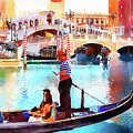 Gondola rides at the Venetian Las Vegas Mixed Media by Tatiana Travelways Gondola rides at the Venetian Las Vegas Mixed Media by Tatiana Travelways