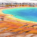 Grand Prismatic Spring #3 Photograph by Alberto Zanoni Grand Prismatic Spring #3 Photograph by Alberto Zanoni