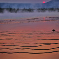 Grand Prismatic Sunset Dream Photograph by Go and Flow Photos Grand Prismatic Sunset Dream Photograph by Go and Flow Photos