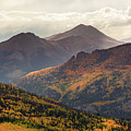 Grassy Mountain and Red - San Juan Mountains Photograph by Aaron Spong Grassy Mountain and Red - San Juan Mountains Photograph by Aaron Spong