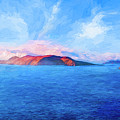 Great Blasket Island - Off The Irish Coast Mixed Media by Mark Tisdale