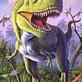 Green Rex Mixed Media by Jerry LoFaro Green Rex Mixed Media by Jerry LoFaro