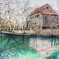 Grist Mill on Clear Creek by David Neace CPX