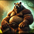 Grizzok the Bear Chieftain by Shawn Dall