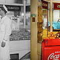 Grocery - Provincetown, MA - Anybody's Fruit 1942 - Side by Side Photograph by Mike Savad