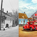 Grocery - Provincetown, MA - Anybody's Market 1942 - Side by Side Photograph by Mike Savad