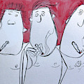 Group Therapy Painting by Anthony Falbo Group Therapy Painting by Anthony Falbo