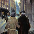 Growing old together Painting by Ashlee Trcka Growing old together Painting by Ashlee Trcka