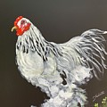 Guardian of the Farmyard Painting by Juliette Becker Guardian of the Farmyard Painting by Juliette Becker