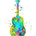 Guitar Art Painting by Zuzi 's Guitar Art Painting by Zuzi 's