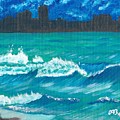 Hamilton Beach 2 Painting by David Bigelow Hamilton Beach 2 Painting by David Bigelow