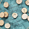 Handmade runes for fortunetelling Photograph by Anastasy Yarmolovich Handmade runes for fortunetelling Photograph by Anastasy Yarmolovich