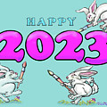 Happy 2023 Digital Art by Kevin Middleton Happy 2023 Digital Art by Kevin Middleton