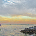 Harkers Island Sunset Over Core Sound Photograph by Bob Decker Harkers Island Sunset Over Core Sound Photograph by Bob Decker