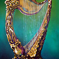 Harp Painting by Kevin Middleton Harp Painting by Kevin Middleton