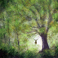 Hart of the Woodland Painting by Laura Iverson Hart of the Woodland Painting by Laura Iverson
