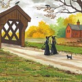 Haunted Shotwell Bridge of Salem by Margaryta Yermolayeva