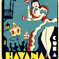Havana Cuba Decal Drawing by Unknown Havana Cuba Decal Drawing by Unknown