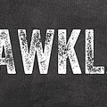 Hawklaw- Art by Linda Woods Mixed Media by Linda Woods