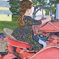Hazel's Ride Painting by Lynne Reichhart Hazel's Ride Painting by Lynne Reichhart