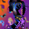 Head Over Heels - No.3 Digital Art by Ronald Mills Head Over Heels - No.3 Digital Art by Ronald Mills
