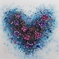 Heart of Roses Painting by Amanda Dagg Heart of Roses Painting by Amanda Dagg
