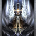Heavenly Angel Wings Cross Digital Art by Rolando Burbon Heavenly Angel Wings Cross Digital Art by Rolando Burbon