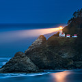 Heceta Head Lighthouse Photograph by Peter Boehringer Heceta Head Lighthouse Photograph by Peter Boehringer