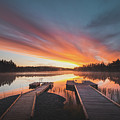 Hell on a Finnish lake Photograph by Vaclav Sonnek Hell on a Finnish lake Photograph by Vaclav Sonnek