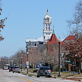 Henry County Courthouse Napoleon Ohio from Washington Street 1174 Photograph by Jack Schultz Henry County Courthouse Napoleon Ohio from Washington Street 1174 Photograph by Jack Schultz