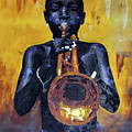 Here I Am Painting by Ronnie Moyo Here I Am Painting by Ronnie Moyo