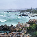 Hermanus In Morning Mist by Christopher Reid