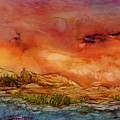 High Desert Storm Painting by Angela Marinari High Desert Storm Painting by Angela Marinari
